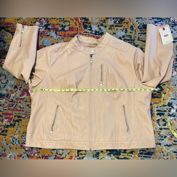 Vegan Leather Jacket - Picture 6 of 10